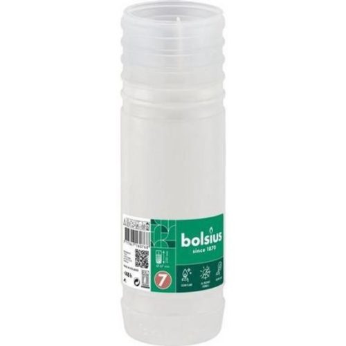 Bolsius paraffin mécses fehér