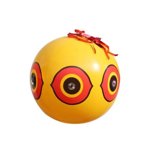 Madárriasztó ballon szem sárga 40cm