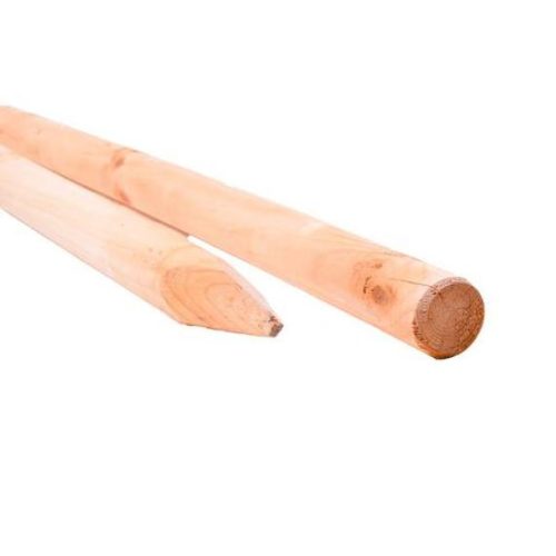 Támasztó gömbölyű facölöp 250cm