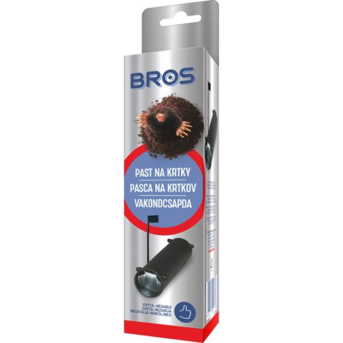 Bros üregi rágcsáló csapda fogásjelzős