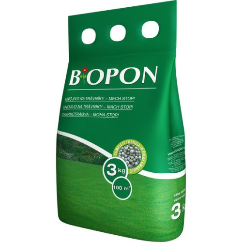 Biopon mohás gyeptáp 3kg