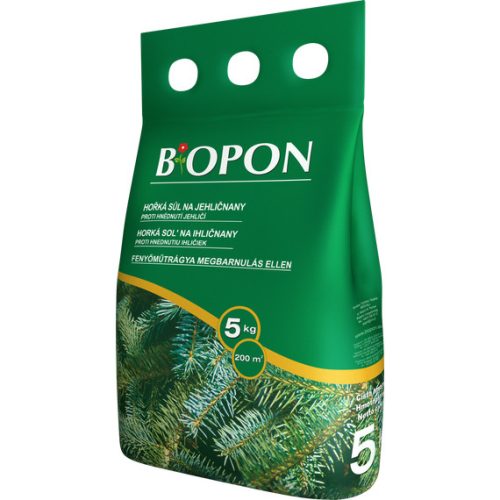 Biopon tűlevelű fenyő barnulása elleni növénytáp 5kg