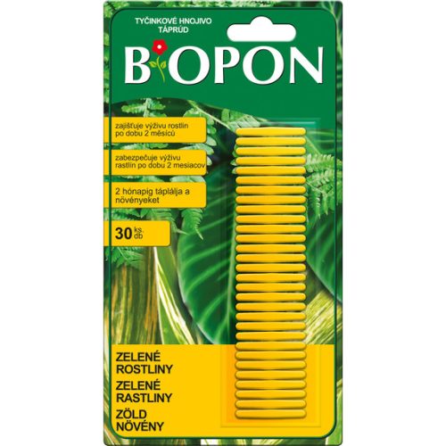 Biopon táprúd zöld növényekhez 30db