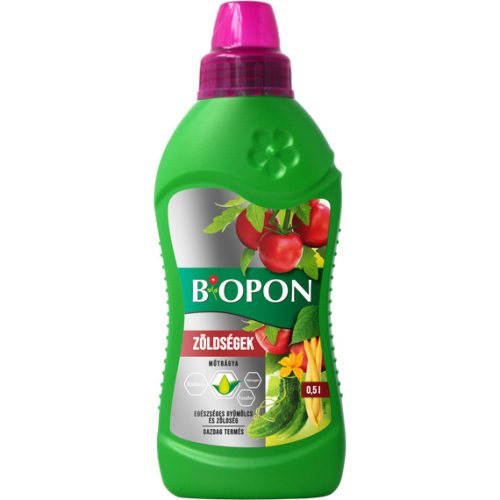 Biopon zöldségfélék tápoldat 0,5L