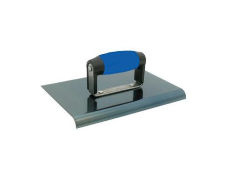 BETONTROWEL kézi élsimító - kék acél, 152x152mm