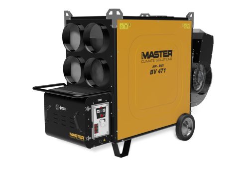 MASTER BV691TR gázolajos hőlégfúvó 225kW 4 kivezetéses 400V radiális