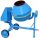 AGRO-WIKT BWA260 betonkeverő (260/150 liter, 230V)