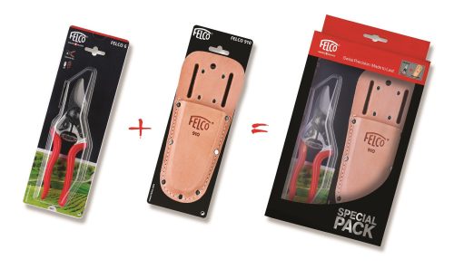 Felco 6 metszőolló + Felco 910 bőrtok