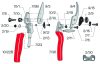Felco 10 balkezes metszőolló