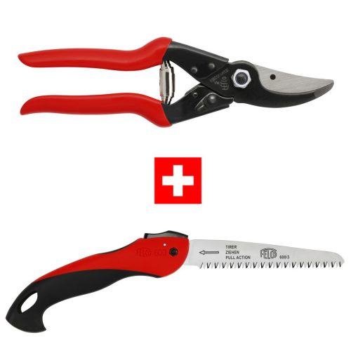 Felco 5 metszőolló + Felco 600 bicskafűrész díszdobozban