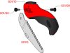 Felco 601 becsukható bicskafűrész