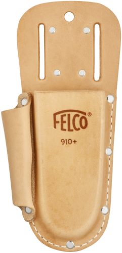 Felco 910 Plus bőrtok fenőkő tartóval