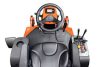 Kubota FC3-261 gyűjtős fűnyíró traktor