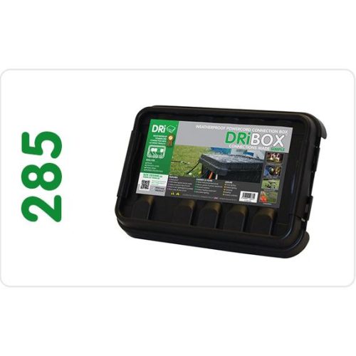 Dribox fekete 34 x 28,5 x 11cm