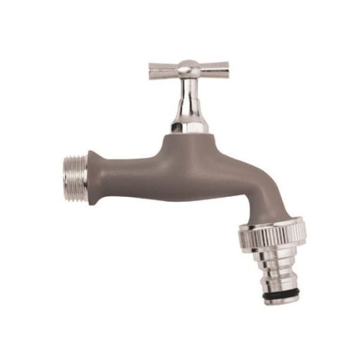 Colortap Aquajet kerti csap gyorscsatlakozóval 1/2" szürke