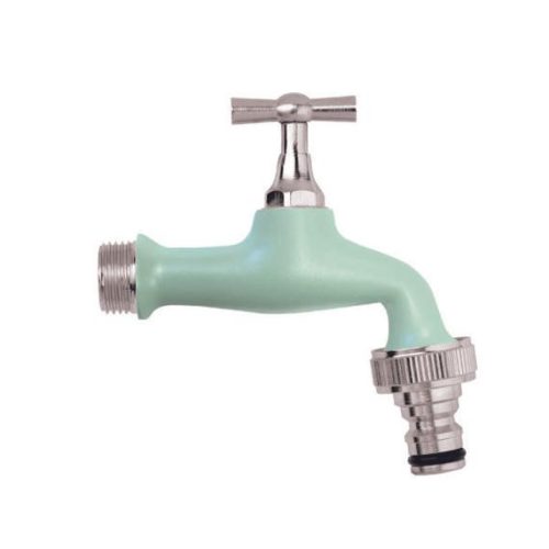 Colortap Aquajet kerti csap gyors csatlakozóval 1/2" zsálya