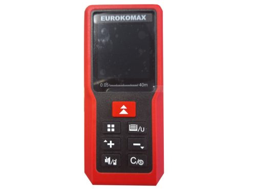 Eurokomax lézeres távolságmérő 40m gumírozott
