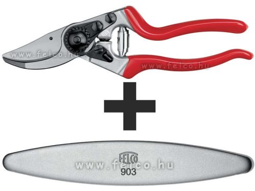 Felco 8 metszőolló + Felco 903 gyémánt fenőkő