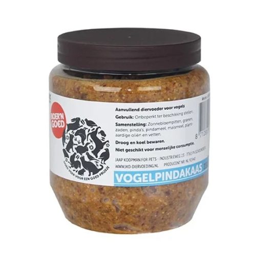 Vogel mogyoróvaj 350 gr, madáreleség lisztkukaccal és gabonával dúsítva paszta formában