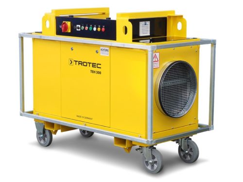 MASTER TROTEC TEH 300 ipari elektromos fűtőberendezés (80 kW, 6000 m3/h, max. 65°C)