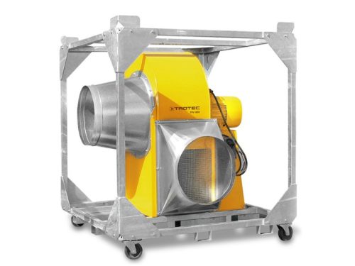 TROTEC TFV 900 ipari magasnyomású radiális ventilátor poros környezetbe