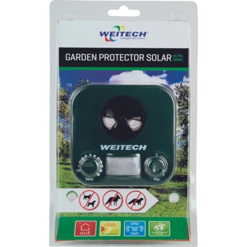 Weitech ultrahangos napelemes kutya-macska riasztó