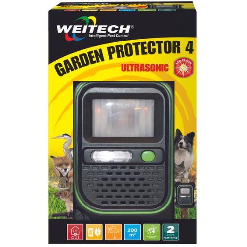Weitech Garden protector kisállat riasztó villanófénnyel