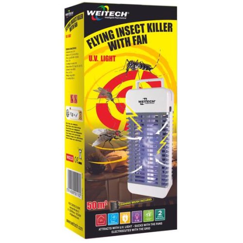 Weitech szúnyogcsapda UV ventillátoros lámpa