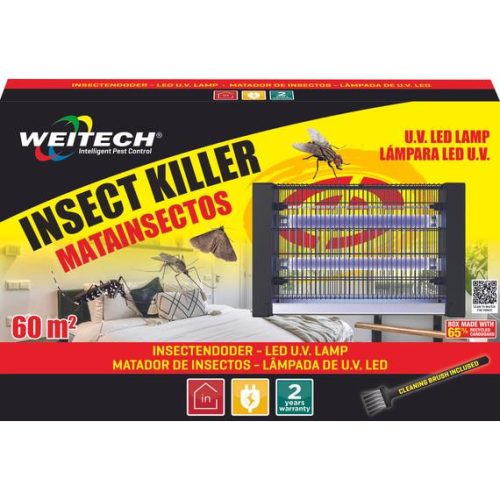 Weitech elektromos rovarcsapda 60m2