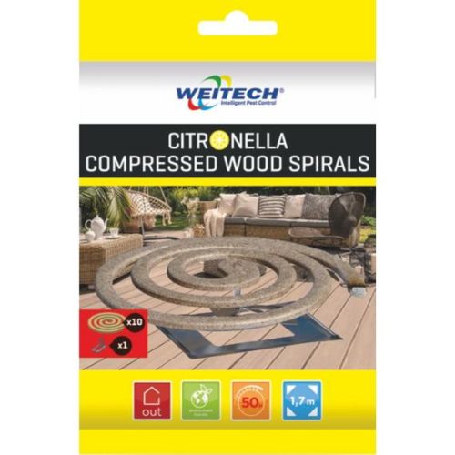 Weitech Citronellás szúnyogirtó spirál