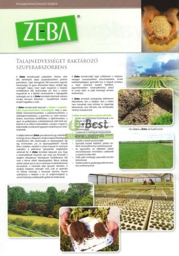 Zeba vízraktározó szuperabszorbens 10 g
